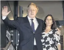  ?? PHOTO: GETTY IMAGES ?? Separated . . . Former Foreign Secretary Boris Johnson and his wife, Marina Wheeler.