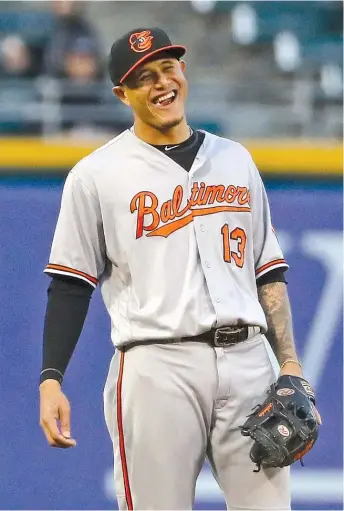  ?? GETTY IMAGES ?? Manny Machado agreed to a reported 10-year, $300 million deal with the Padres that includes an opt-out clause after five years. The Sox’ offer was reported to be $250 million over eight years.