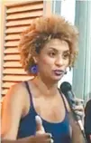  ?? REPRODUçãO/FACEBOOK ?? Marielle em evento na Lapa