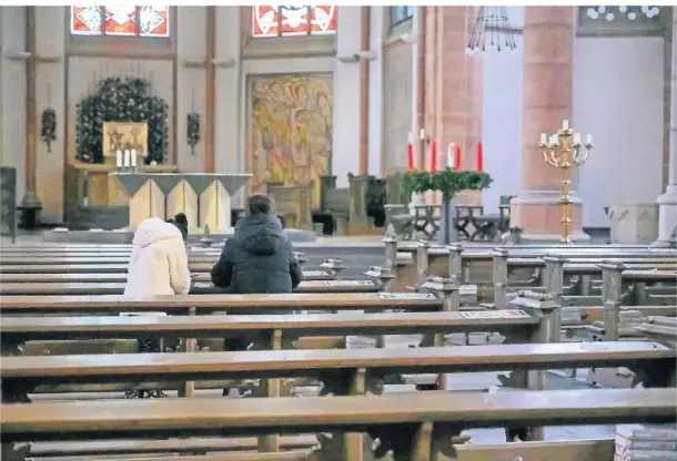  ?? FOTO: INGO OTTO ?? 2022 haben viele Gläubige die Kirche verlassen: In Wesel und Umland gab es doppelt so viele Austritte wie im Vorjahr (Symbolbild).