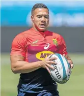  ?? Picture: Gordon Arons/GALLO IMAGES ?? STAR RISING: Cheslin Kolbe has great potential for Boks.