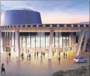  ??  ?? Design of proposed convention centre