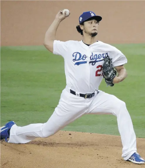  ?? JAE C. HONG / THE ASSOCIATED PRESS FILES ?? Yu Darvish is one of many free agents who has yet to be signed for the coming season.