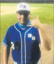  ?? KEV HUNTER/MEDIANEWS GROUP ?? A.J. Newer reached base three times and drove in a pair of runs for Deep Run in its win over Hatfield-Towamencin on Saturday night.