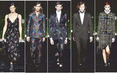  ??  ?? The Erdem x H&amp;M collection