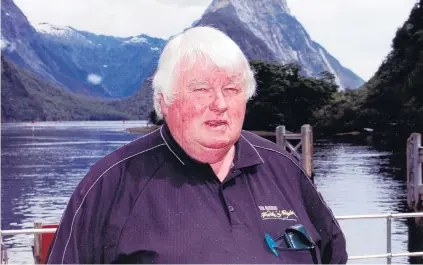  ?? PHOTO: SUPPLIED ?? Care for the missing . . . Te Anau resident and historian Merv Halliday created a memorial at Lynwood Cemetery, to the 73 people who have disappeare­d in Fiordland over the past 138 years.