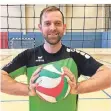  ?? FOTO: NIPKO ?? Markus Becker freut sich auf den ReStart des Voleyballs.