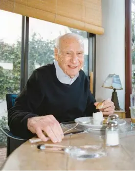  ?? CHANTAL ANDERSON/THE NEW YORK TIMES ?? Mel Brooks is seen Feb. 23 at his California home.