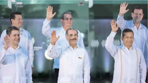  ?? F.E. ?? Los presidente­s dominicano­s han tenido participac­ión activa en las Cumbres Iberoameri­canas.