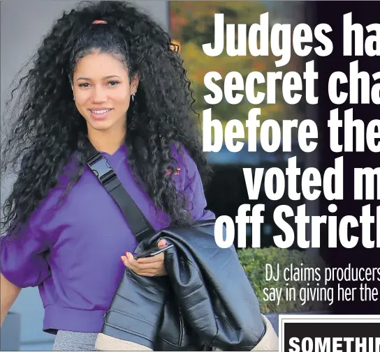  ?? Pic: ISO IMAGES ?? ACCUSATION­S Vick Hope suggested it was a fix after she left the show and Seann Walsh remained.
