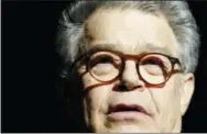  ?? ALEX BRANDON—THE ASSOCIATED PRESS ?? In this Nov. 27, 2017 photo, Sen. Al Franken, D-Minn., speaks to the media on Capitol Hill in Washington. Franken is denying an accusation by a former Democratic congressio­nal aide that he tried to forcibly kiss her after a taping of his radio show in 2006.