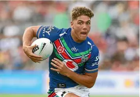  ?? GETTY IMAGES ?? Reece Walsh is one of three fullbacks who went into round nine of the NRL without a try to their name.