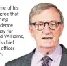  ??  ?? Even some of his critics agree that maintainin­g independen­ce is not easy for Dr. David Williams, Ontario’s chief medical officer of health.