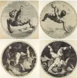  ?? ?? Falling fast: Goltzius’s The Four Disgracers