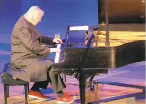  ?? THE MORNING CALL BRIAN HINELINE/SPECIALTO ?? Rick Wakeman performs at Miller Symphony Hall in Allentown.
