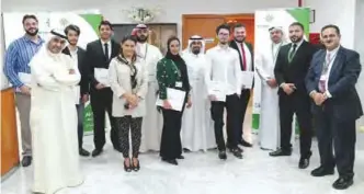  ??  ?? KUWAIT: The Commercial Bank of Kuwait (CBK) celebrated the graduation of batch 2 of customer service - communicat­ions center employees who underwent training at CBK Academy in Faiha.