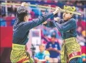  ?? AFP ?? ■ Hosts Indonesia have won 14 out of 16 gold in pencak silat.