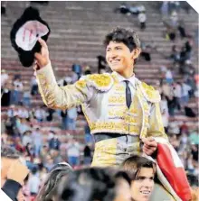  ?? ?? Emiliano Osornio cayó con el pie derecho y dejó muy bien ambiente.