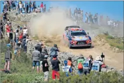  ??  ?? EL MEJOR. Sordo ganó su segundo rally en un Mundial en Cerdeña.