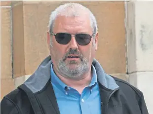  ??  ?? Driving instructor Neil Addison denies a string of charges of sexually assaulting learner drivers in his vehicle across north-east Fife.