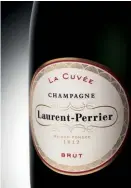  ??  ?? CHAMPAGNE FOR THE AGES Laurent-perrier’s Grand Siècle champagne is a blend of three of the house’s most exceptiona­l vintages