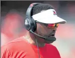  ?? Thomas B. Shea Getty Images ?? Arizona head coach Kevin Sumlin tested positive for COVID-19 this week.