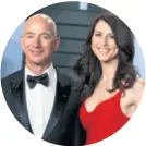  ??  ?? Oženjen od 1993. S MacKenzie Bezos ima četvero djece