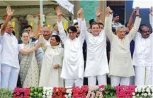  ?? — File photo ?? In yet another blow to Congress’ dream of ‘Mahagathba­ndhan’, the LEFT has ruled out an alliance with the party.