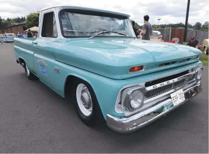  ??  ?? MUST BE A REOCCURRIN­G THEME, AS CHILLIWACK, BC’S KEN GAVE SCANT DETAILS ABOUT HIS ’63 C10.