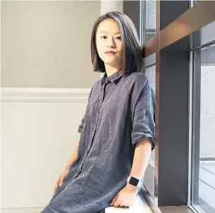  ?? RENÉ JOHNSTON/TORONTO STAR ?? Nikki Huang, who worked in nail salons across the GTA for two years after she arrived in Canada from China in 2014, is now speaking out about unfair and unsafe working conditions.