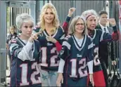  ?? Scott Garfield Paramount Pictures ?? RITA MORENO, left, Jane Fonda, Sally Field and Lily Tomlin star as funny friends at the Super Bowl.