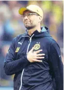  ?? Foto: AP / Frank Augstein ?? „Ich hätte großen Bock drauf“, sagt Klopp und meint den Pokal.