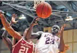  ?? Ronald Cortes / Contributo­r ?? UTSA junior forward Atem Bior has had a long journey to play in Division I, beginning in his native Australia, Florida and New Mexico.