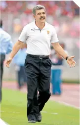  ?? ?? Ferretti tuvo sus primeros pasos como entrenador con el conjunto auriazul.