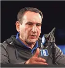  ?? KRZYZEWSKI BY JEREMY BREVARD/USA TODAY ??