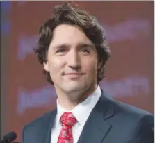  ??  ?? Trudeau, new Prime Minister of Canada