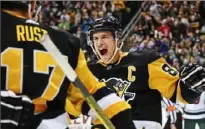  ?? Peter Diana/Post-Gazette ?? Even for Sidney Crosby, it’s been an exceptiona­l first half.