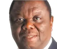  ??  ?? The late Mr Tsvangirai