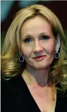  ?? FOTO: LEFTERIS PITARAKIS/TT-AP ?? JK Rowling.