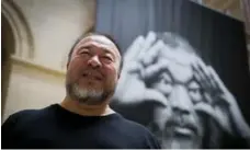  ?? CHRISTIAN MERZ/THE ASSOCIATED PRESS ?? Chinese artist Ai Weiwei was in Toronto to accept the Adrienne Clarkson Prize for Global Citizenshi­p and promote a documentar­y.