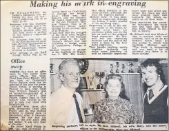  ??  ?? Ken and Mary Stilwell welcomed son Michael into the business in the early 90s