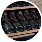  ??  ?? FROM TOP Kadeka's KS194TL and KS194TR wine chillers are able to store up to 194 bottles; the 194-bottle units are able to store up to 11 Champagne bottles on each shelf; the KS140TL model allows for a clear horizontal display of the labels