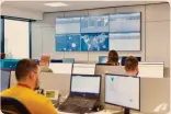  ??  ?? Nel Next Gen Security Operations Center di Cinisello Balsamo si monitorano
in tempo reale le reti delle aziende clienti