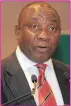 ??  ?? Deputy President Cyril
Ramaphosa, Chairperso­n of South African National Aids
Council (SANAC)