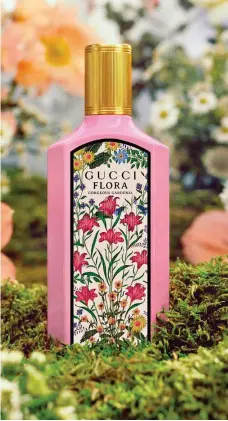  ?? ?? Gucci Beauty Flora Gorgeous Gardenia Eau de Parfum, from $134. Available at Gucci Beauty counters, Sephora stores and Sephora.sg