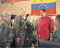  ??  ?? ► Nicolás Maduro en un acto de gobierno, el jueves.