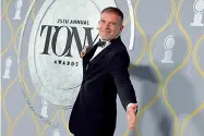  ?? ?? Premiato Massini ai Tony Awards per «Lehman Trilogy»