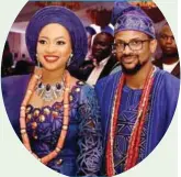  ?? ?? Idris Ajimobi and wife