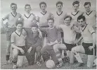  ??  ?? Having a ball: Team-mates of the Durdham Rangers in 1963