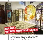  ??  ?? MILANO GRASSI VETRATE ARTISTICHE